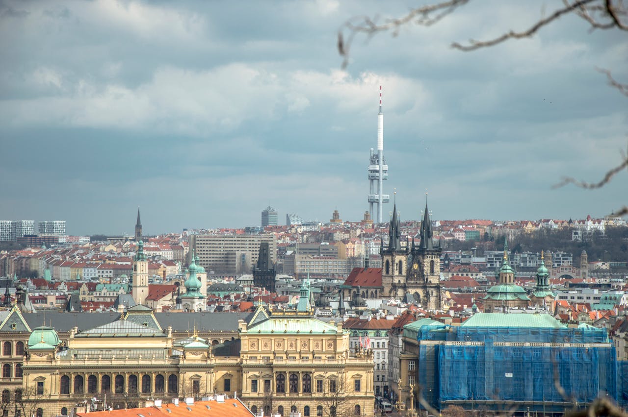 Prague skyline — Czech Republic crypto license CNB CASP authorization under MiCA 2026